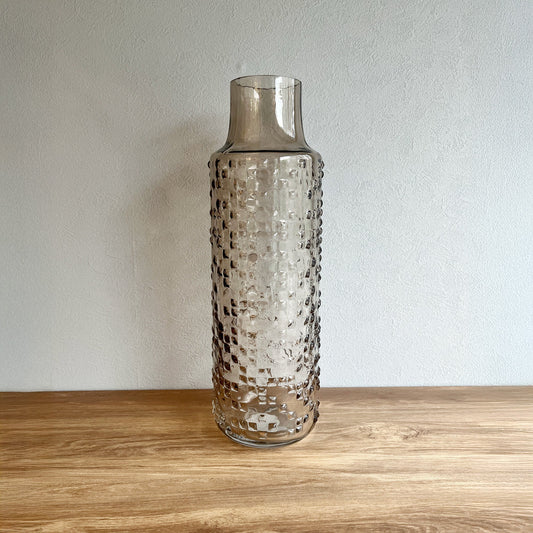 【花瓶】グレイスドットベース BK  高さ39cm