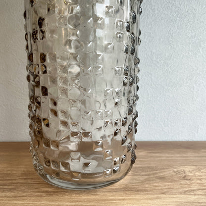 【花瓶】グレイスドットベース BK  高さ39cm